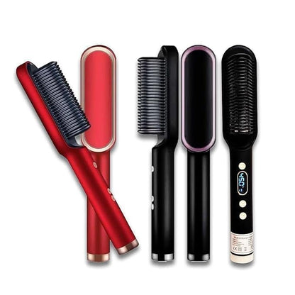 5-in-1 Electric Hair Styler Dryer Comb – Dry, Straighten, Curl, Comb & Volumize (PTC Ceramic + Negative Ion Technology, Auto Shut-Off