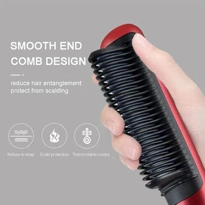 5-in-1 Electric Hair Styler Dryer Comb – Dry, Straighten, Curl, Comb & Volumize (PTC Ceramic + Negative Ion Technology, Auto Shut-Off