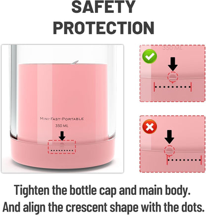 Rechargeable Electric Bottle Juicer | Portable USB Fruit Squeezer | On-the-Go Juice Extractor