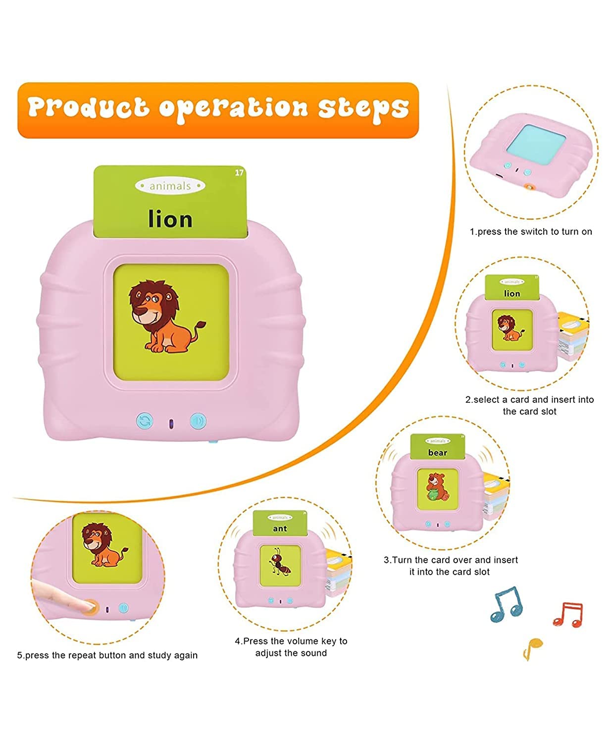 Electronic Flash Cards for Toddlers