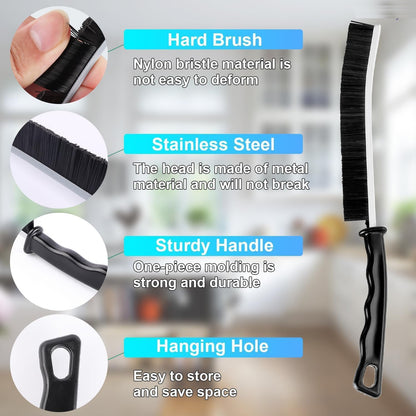 2-in-1 Extendable Cleaning Brush Set | Telescopic Scrubber for Bathroom, Tile, & Car | Multipurpose Corner Cleaner