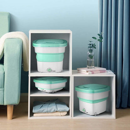 Mini Ultrasonic Washing Machine | Portable & Foldable for Clothes & Small Items