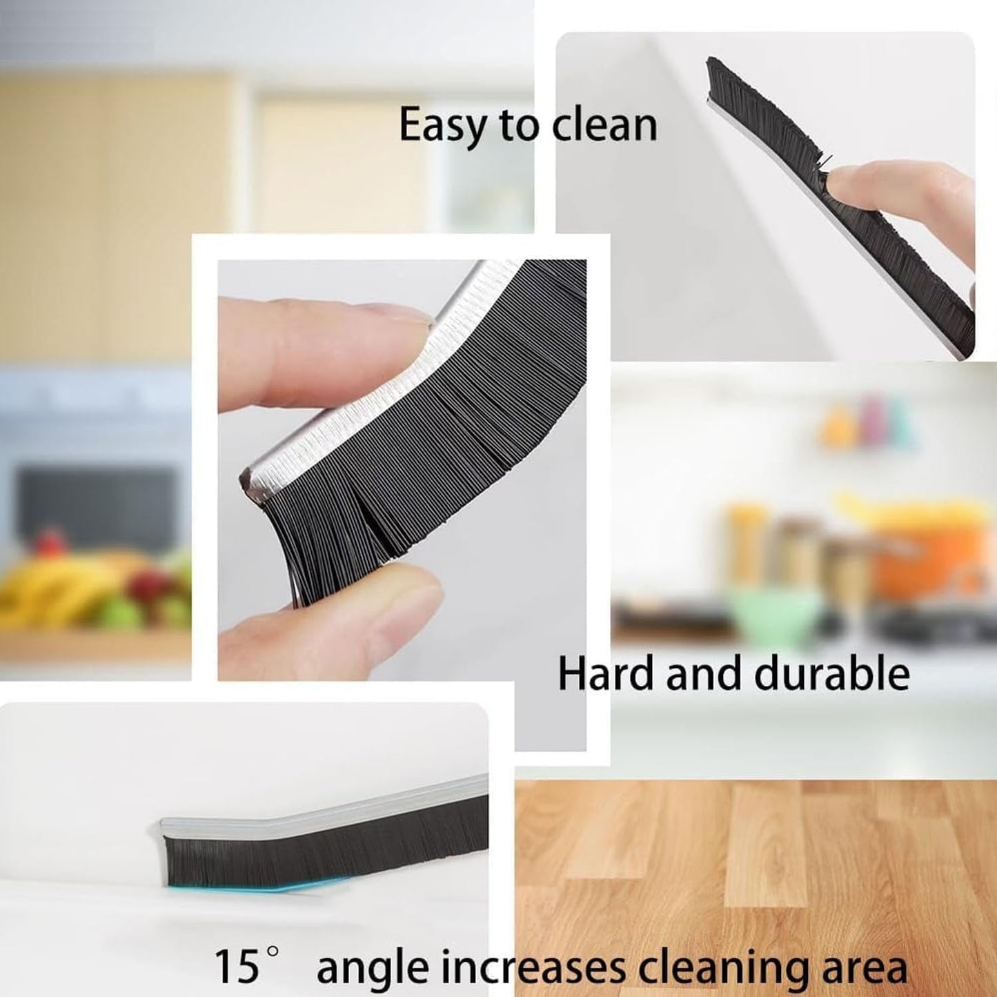 2-in-1 Extendable Cleaning Brush Set | Telescopic Scrubber for Bathroom, Tile, & Car | Multipurpose Corner Cleaner