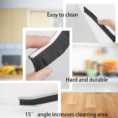 2-in-1 Extendable Cleaning Brush Set | Telescopic Scrubber for Bathroom, Tile, & Car | Multipurpose Corner Cleaner