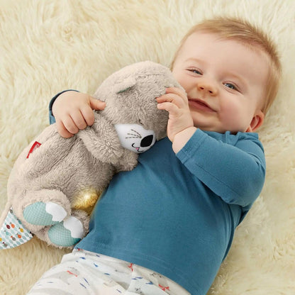 Soothing Plush Baby Bear with Breathing & Heartbeat | Sleep Toy with Music & Lights (25cm)